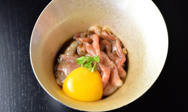 特選石垣牛サーロインの一枚すき焼き