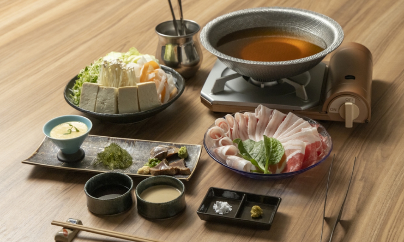 あぐー豚のしゃぶしゃぶコース